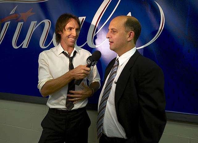Steve Nash and Jeff Van Gundy